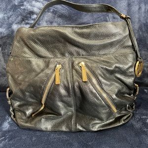 Black leather Michael Kors bag